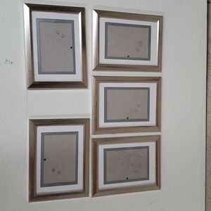 5pcs of 5x7 picture frames